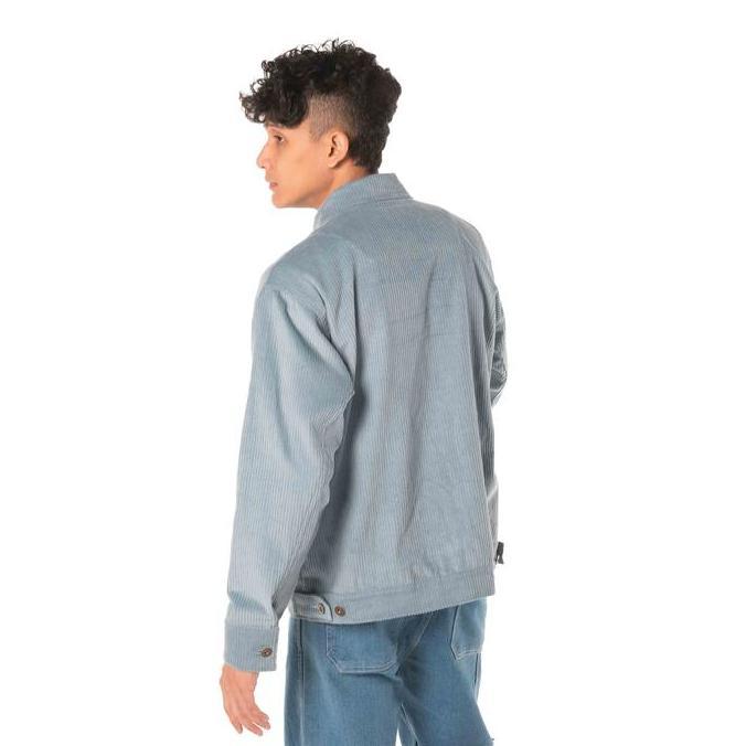 Cosmic Jacket BONUCI DUSTY BLUE Corduroy Bordir Nyaman