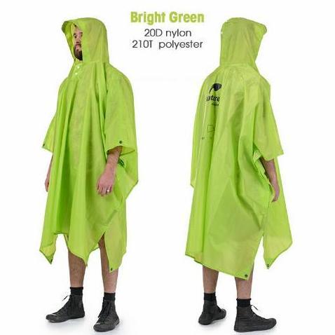 Jas Hujan Ponco BAHAN 20D 20D Naturehike NH17D003-M