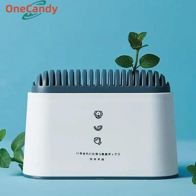 LORASTA Penghilang Bau Kulkas Arang Bambu Alami Anti Bau & Lembab Deodorizer Kulkas untuk Kesegaran 