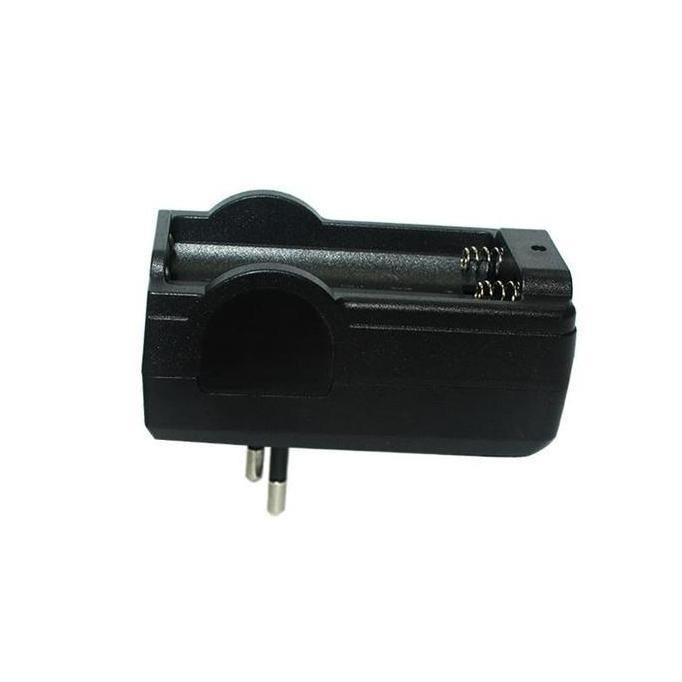 AHROKA EELIC CAS-4.2VOLT CHARGER BATERAI 18650 2 slot ISI ULANG 4.2 VOLT CAS DUA SLOT UNTUK BATERAI 