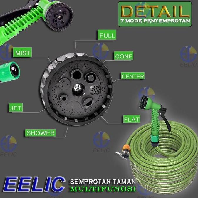 LORASTA EELIC GAH-A30M GARDEN HOSE SELANG TAMAN 30 METER DAN DIAMETER SELANG 1/2" SELANG AIR MULTIFU