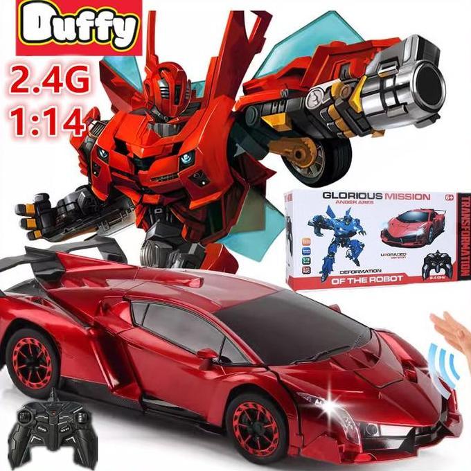 4jamstore - duffy toys 2.4ghz 1:14 mainan mobil remote control besar / remote control mobil sport ca