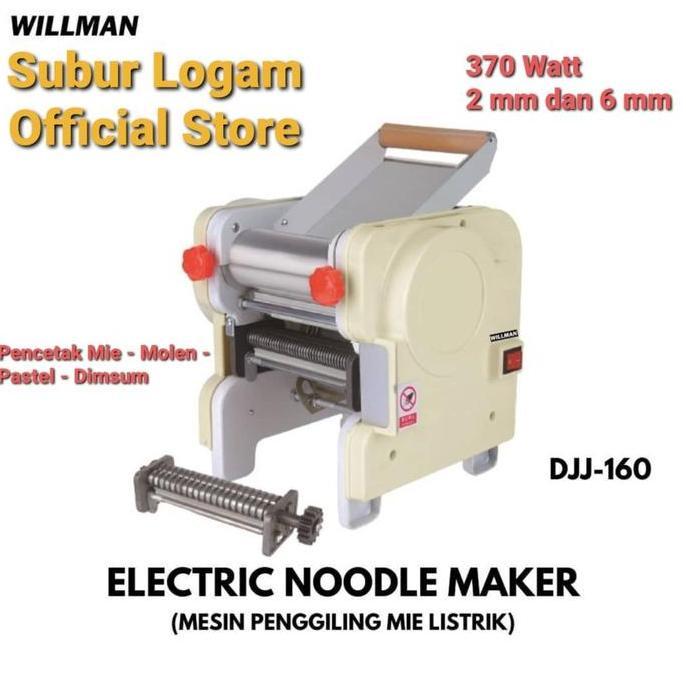 ARUMKIKI_VARIAN - WILLMAN DJJ 160 MESIN GILINGAN KUE BAWANG 6MM DAN 2MM