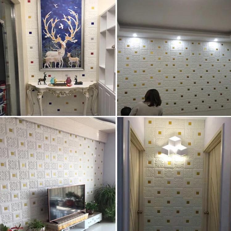 Exclusive (Cod) 3D Stiker Dinding/Walpaper Dinding Kamar/ List Dinding/Wallpaper Atap Plafon