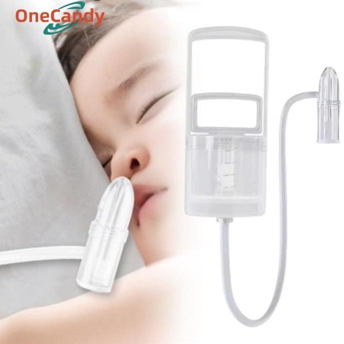 AHROKA Baby Nasal Aspirator Hand Pump | Nose Cleaner Bayi Silikon New Born Aspirators | Alat Penyedo