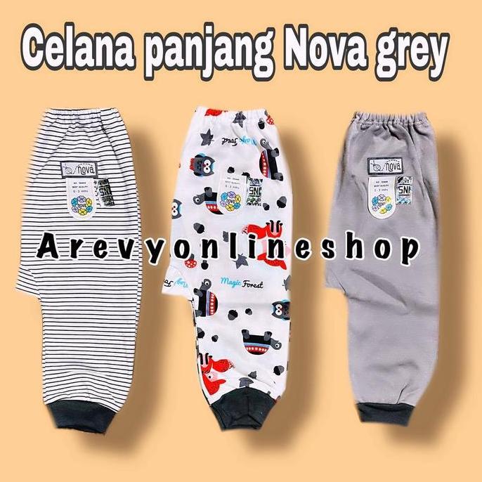 New Nova FLUFFY Gorillux 3 Celana Panjang Bayi Pampers Newborn 0-4 Bulan
