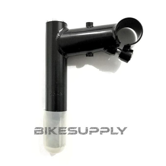 Promo Stem Sepeda Warna Hitam Black Min Insert 25.4 mm OS Untuk Fork Oversize 28.6 mm Handlebar Stan