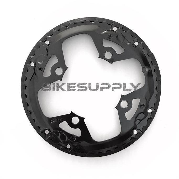 Promo Chain Ring (Chainring) Piringan Crank Sepeda 48T Dengan Penutup Cover Protector BCD 104 mm War
