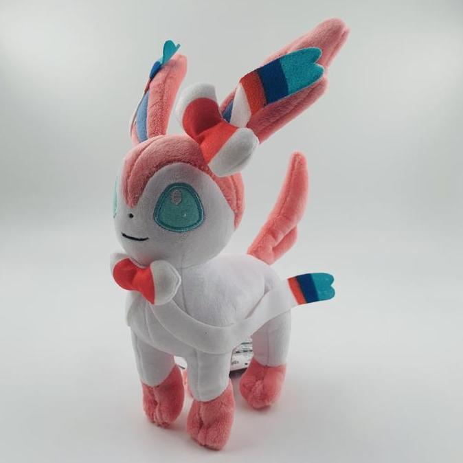 Boneka Pokemon Eevee Evolution 15-20cm Pokemon Doll / Cute Plush Hadiah Ulang Tahun