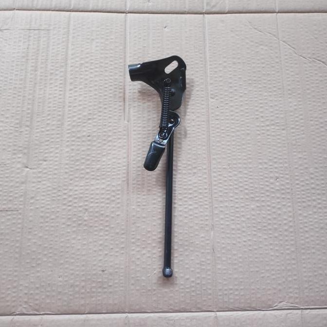 Promo Standar Jagang Jagrak Samping Side Stand Sepeda 24" Hitam Tebal NOS Diskon