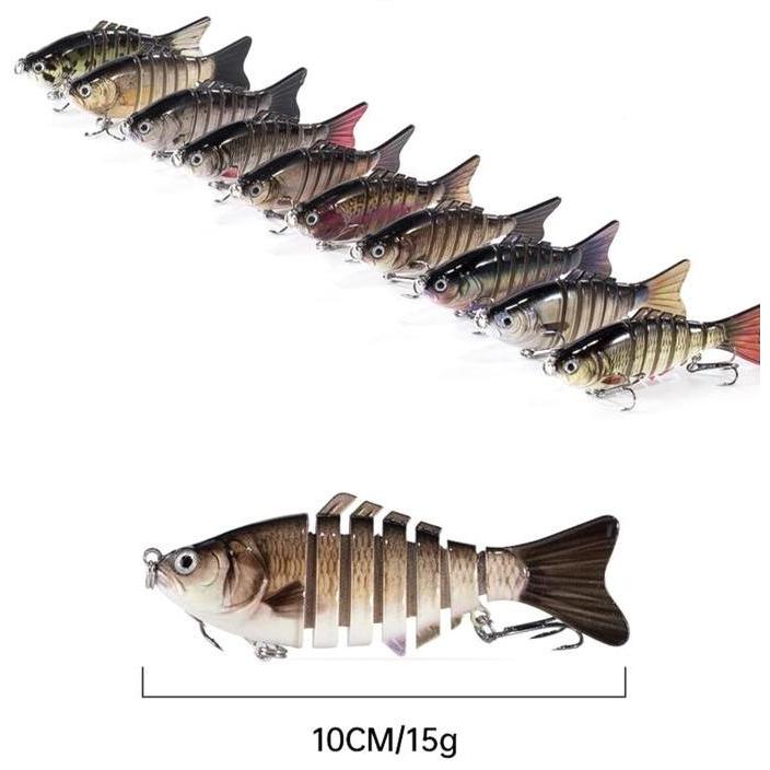Umpan Pancing Swimbait Wobbler Casting Lure Minnow Sinking