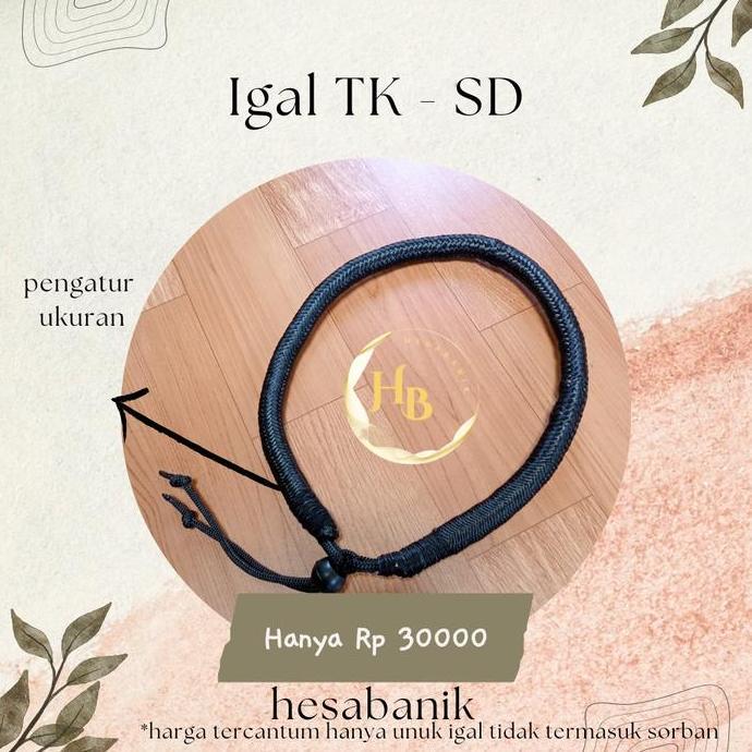 Igal Anak TK-SD / igal anak / igal sorban arab / ikat sorban kepala