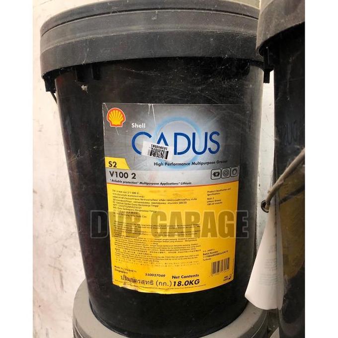TENNIME Shell Gadus S2 V100 2 Grease - Kemasan Pail 18kg Gemuk