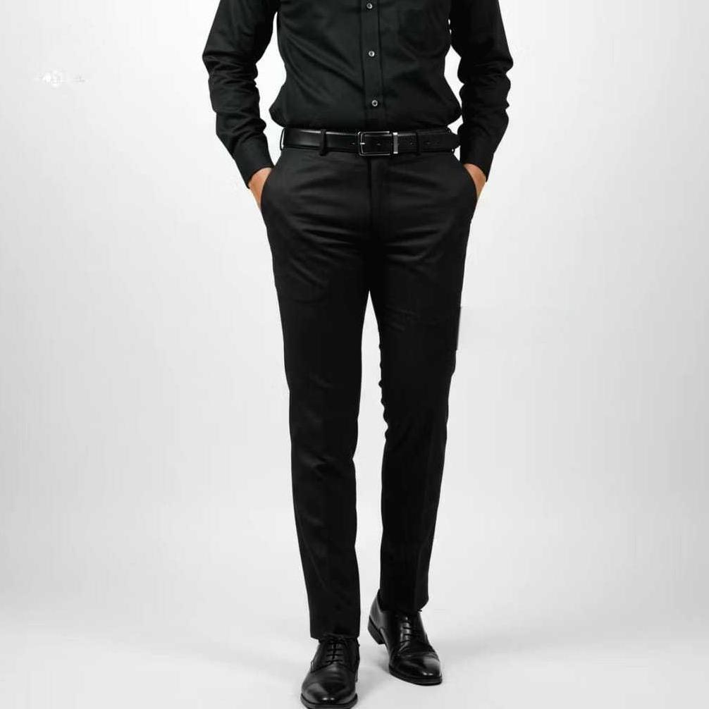 HOT SALE Celana Kerja Pria Slim Fit - Bahan Stretch Premium Nyaman Seharian Tidak Bikin Gerah