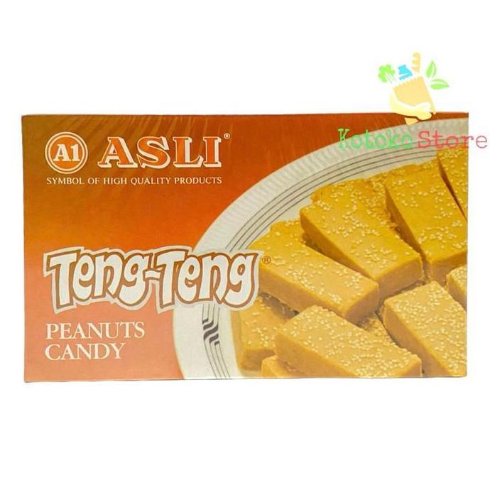Kacang Tumbuk Asli Teng-Teng A1 / Teng-Teng TPeanut Candy A1 170g