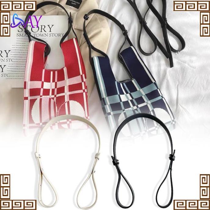 JARAGGE Leather Strap Bag/Strap Tas Hitam/Adjustable Strap Bag/Tali Tas Selempang/Strap Tas Selempan