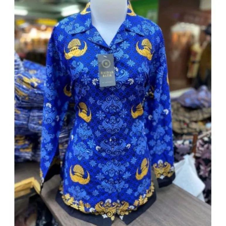 Termurah Seragam Korpri Wanita Terbaru Lapis Furing Baju Batik Korpri Wanita Terbaru Seragam Korpri 