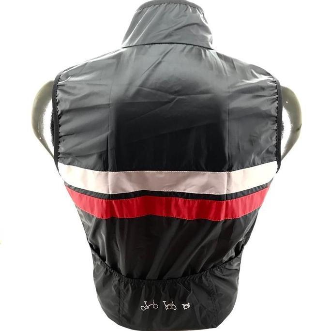 Rompi Aksesoris Sepeda Lipat Pria Wanita Unisex Vest Sepeda Waterproof