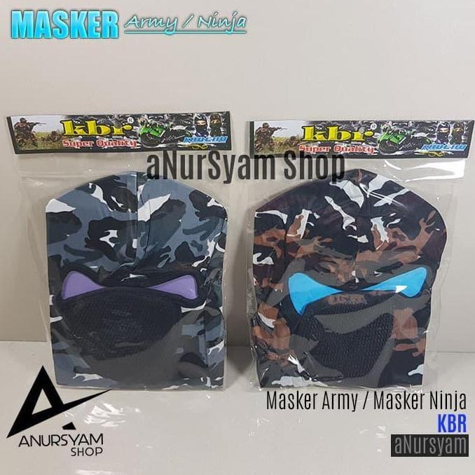 Masker Ninja / Masker Loreng / Masker Motor Ninja