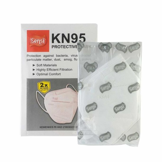 Masker Sensi Kn95 Protective Mask 5Ply 20Pcs|Box