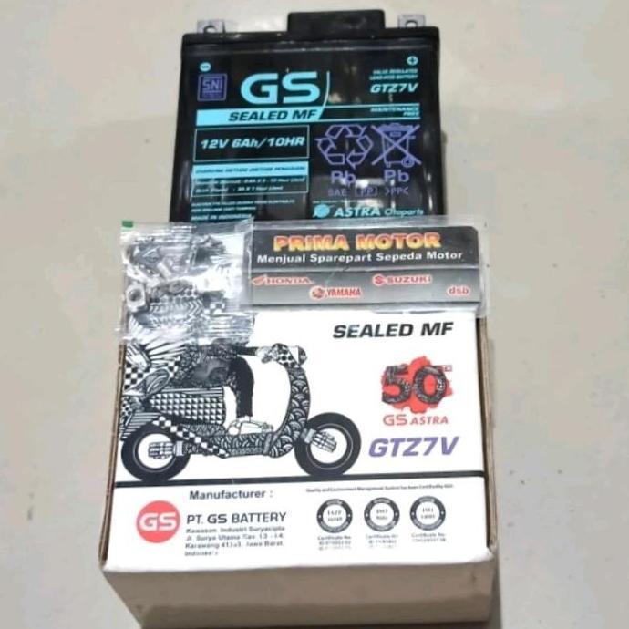 TERMURAH - AKI KERING N MAX NMAX AKI ACCU GTZ7V GS ASTRA N MAX PCX