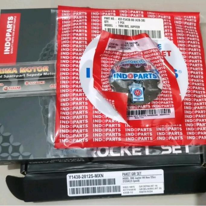 GEAR SET JUPITER MX NEW INDOPART GIR SET JUPITER MX NEW INDOPARTS