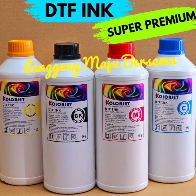 BEBAS ONGKIR - Tinta DTF Colorjet Premium Quality Digital Textile Pigment 1kg