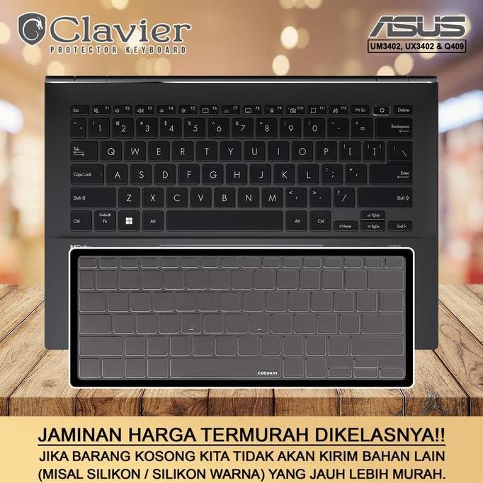 TERBARU - Keyboard Protector Cover Asus ZenBook 14 UM3402 UM3402Y UM3402YA Warna