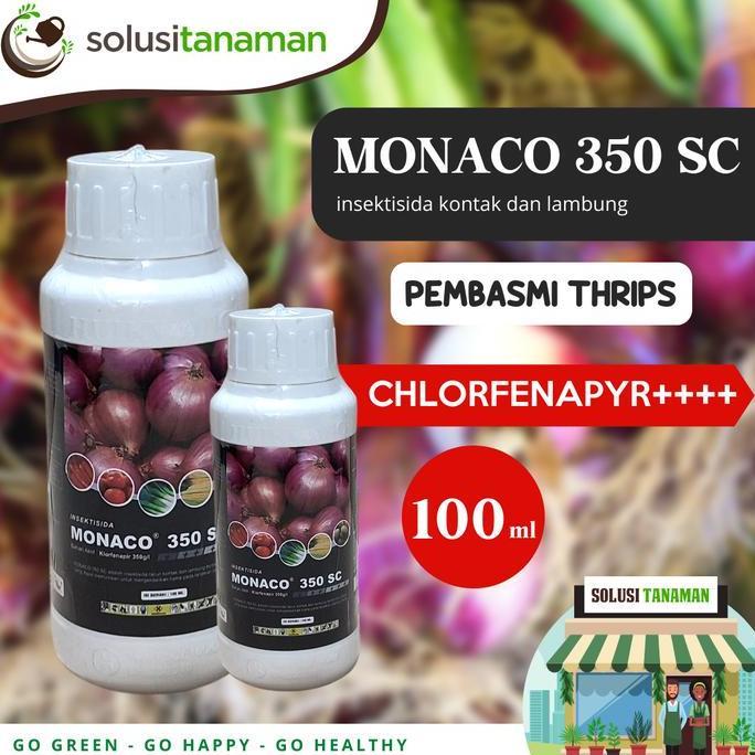 TERBARU - Obat Hama Monaco @ 100ml Insektisida Pembasmi Hama Wabah Ulat Tanaman