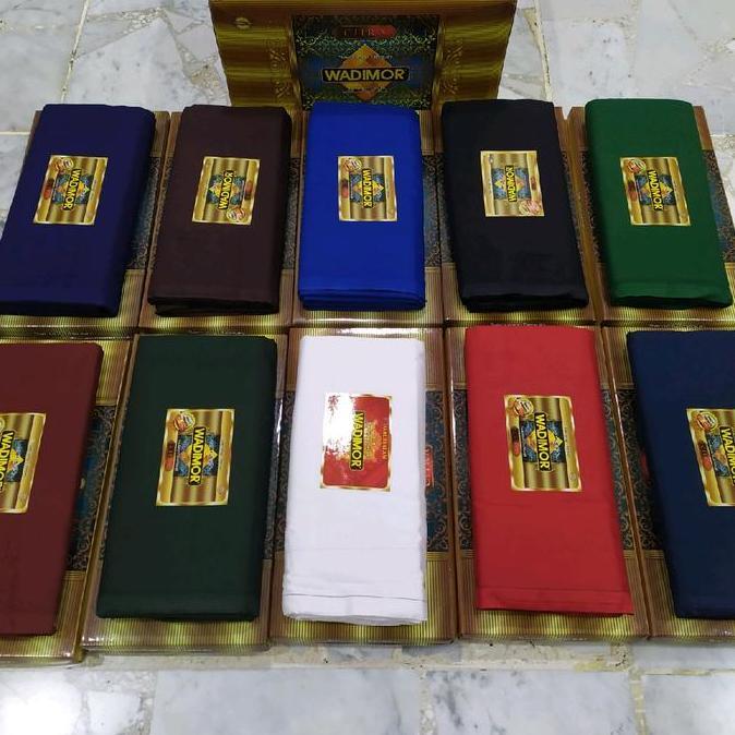Vanessa.Ecer - Sarung Wadimor Polos Warna Tanpa Tumpal Ntpl - Rc