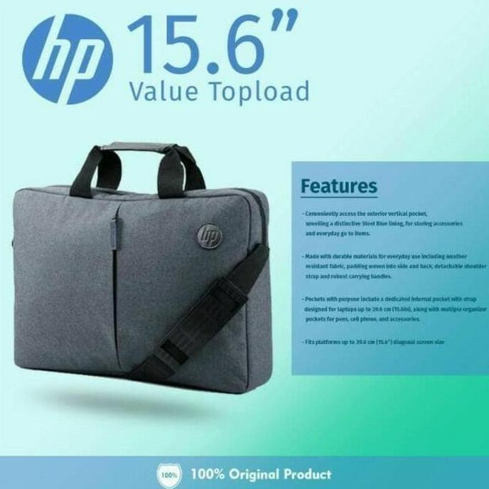 BEBAS ONGKIR - Original Tas Laptop HP Size 14 - 15.6 inch 100% original