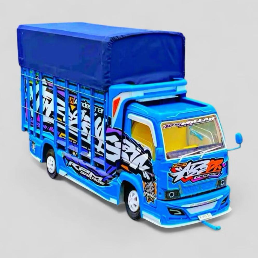 Bisa Cod Promo Miniatur Truk Oleng Wahyu Abadi / Miniatur Truk Oleng Kayu / Miniatur Truk Oleng Rrs1