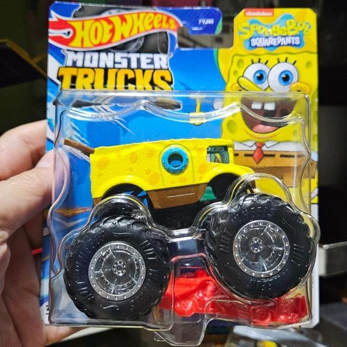 ORIGINAL HOTWHEELS MONSTER TRUCK SPONGEBOB SQUAREPANTS