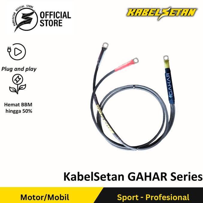 BEBAS ONGKIR - Kabel Setan "GAHAR" series (Profesional /Racing)