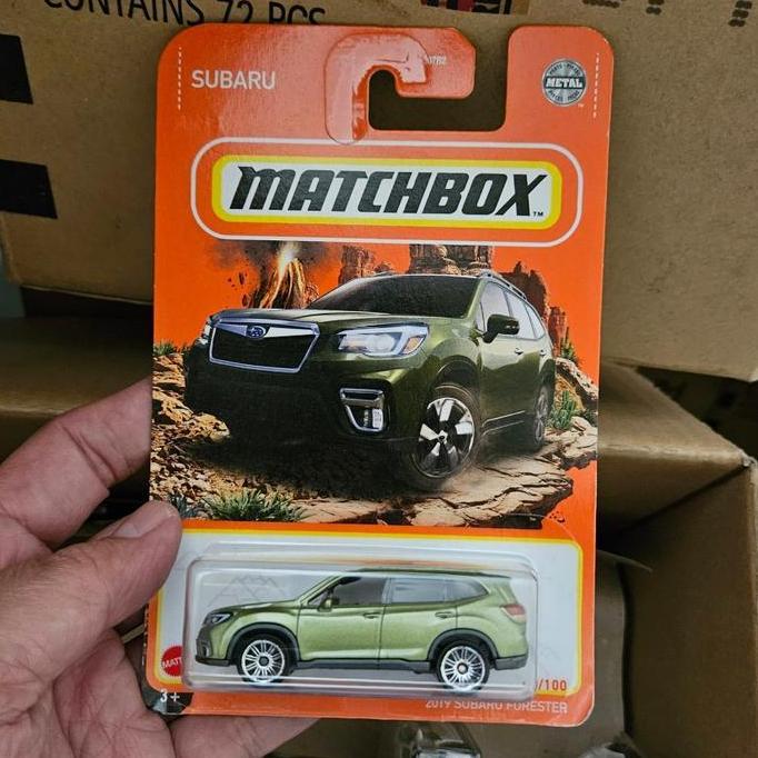 ORIGINAL MATCHBOX 2019 SUBARU FORESTER GREEN