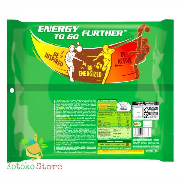 Nestle Milo Nugget Malaysia Party Pack / Milo Coklat Nugget Isi 8 Pack