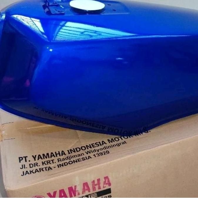 BEBAS ONGKIR - TANGKI BENSIN RX KING BIRU TANGKI RX KING BIRU ORI YAMAHA YGP