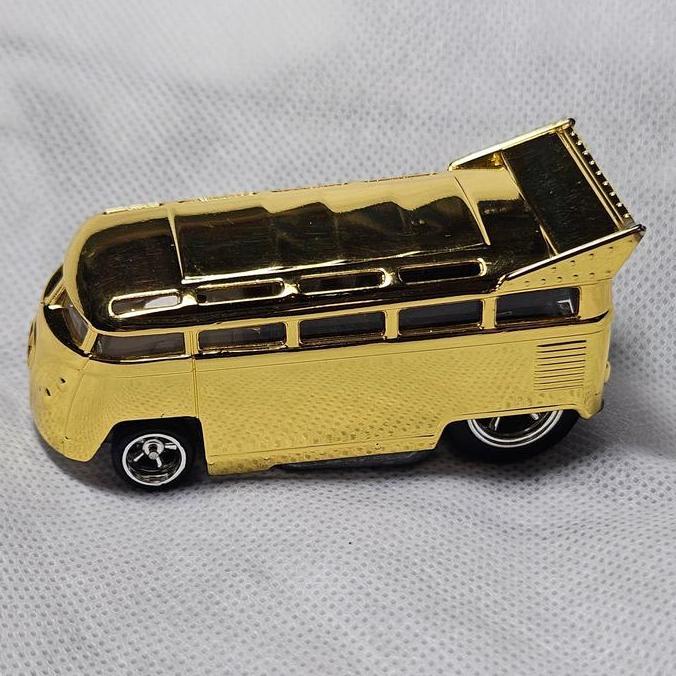 ORIGINAL HOTWHEELS LOOSE VOLKSWAGEN VW DRAG BUS GOLD