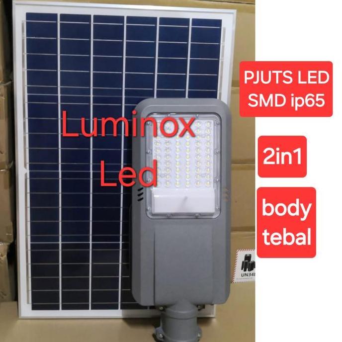 pju led tenaga surya 100 watt 100w jalan led solar panel 100watt 100 w