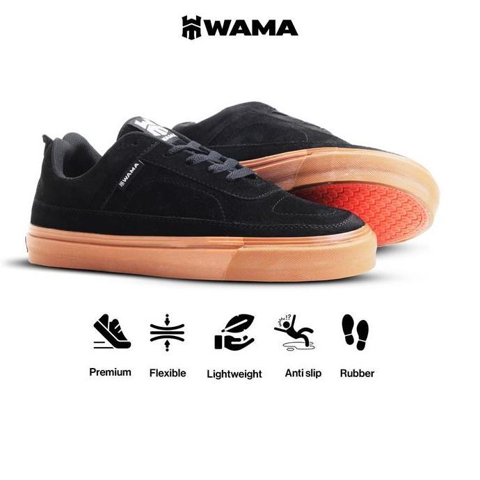 Sepatu Wama Temfox 39-43 Sepatu sneakers Pria vulcanized
