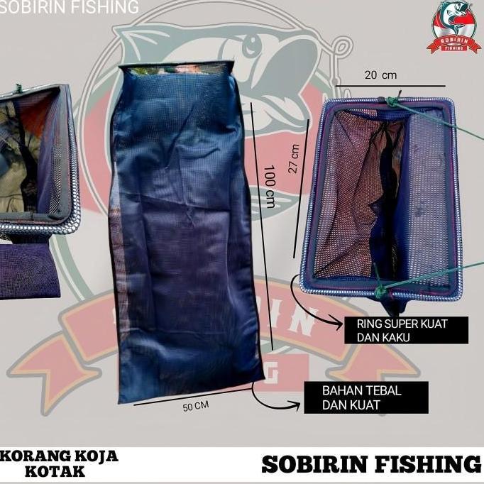 Korang Koja Tempat Ikan Super Tebal 100Cm Dari Bahan Kuat - Korang