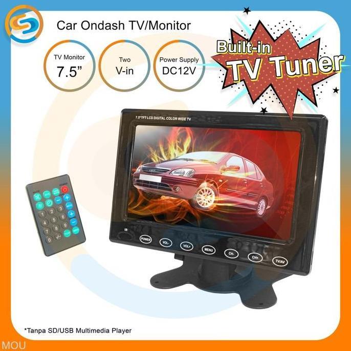 Car Ondash TV Monitor 7 Inch - MP5 / Ondash TV Monitor Universal Mou