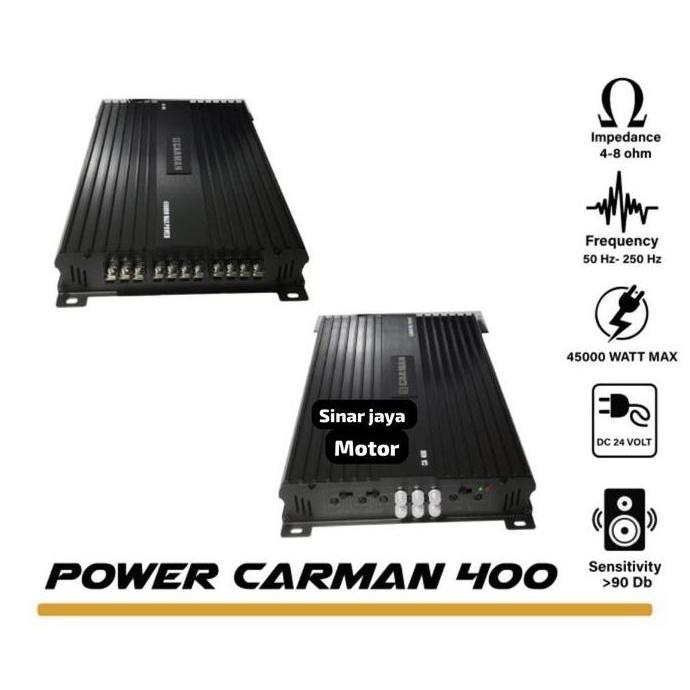 Power Amplifier Mobil Carman CA-400 8000watt 4 Channel