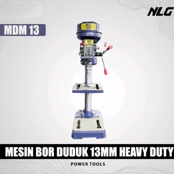 Promo Nlg Mesin Bor Duduk 13 Mm Bench Drill 13Mm Nlg Mdm-13
