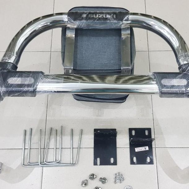 Bumper Sporty Depan Suzuki All New Carry Chrome Good Quality