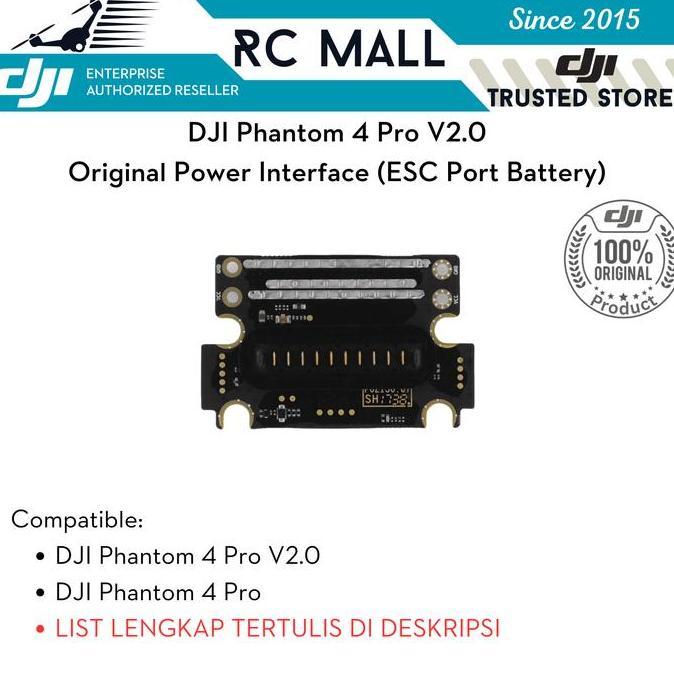 TERLARIS POWER BOARD INTERFACE ESC PORT BATTERY DJI PHANTOM 4 PRO V2.0 DRONE DJI PHANTOM 4 PRO DJI P