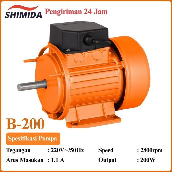 Sale Dinamo Parut Kelapa Dinamo Motor Shimida Ac 200Watt B-200