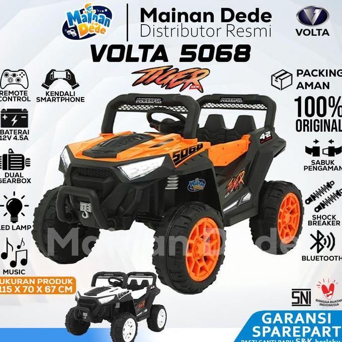 Bidushopseller71 - Mainan Mobil Aki Anak Volta 5066 Utv Dragon