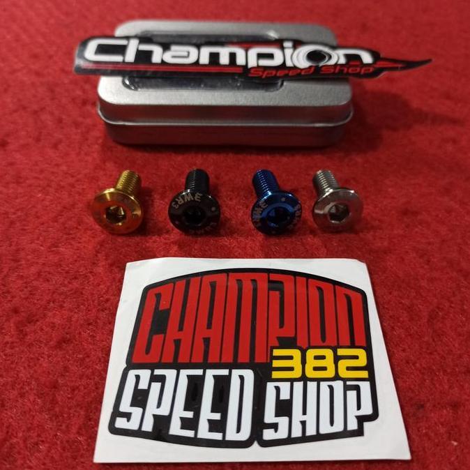 Baut Piringan Cakram Belakang Titanium WR3 CBR 250RR CBR 600 MX 135