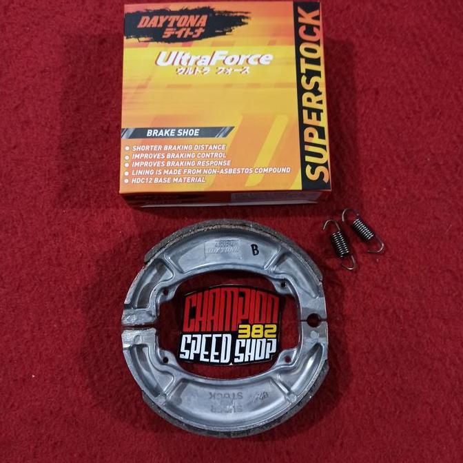 Kampas Rem Belakang Daytona Scoopy Karbu Vario 110 Karbu Scoopy FI ESP